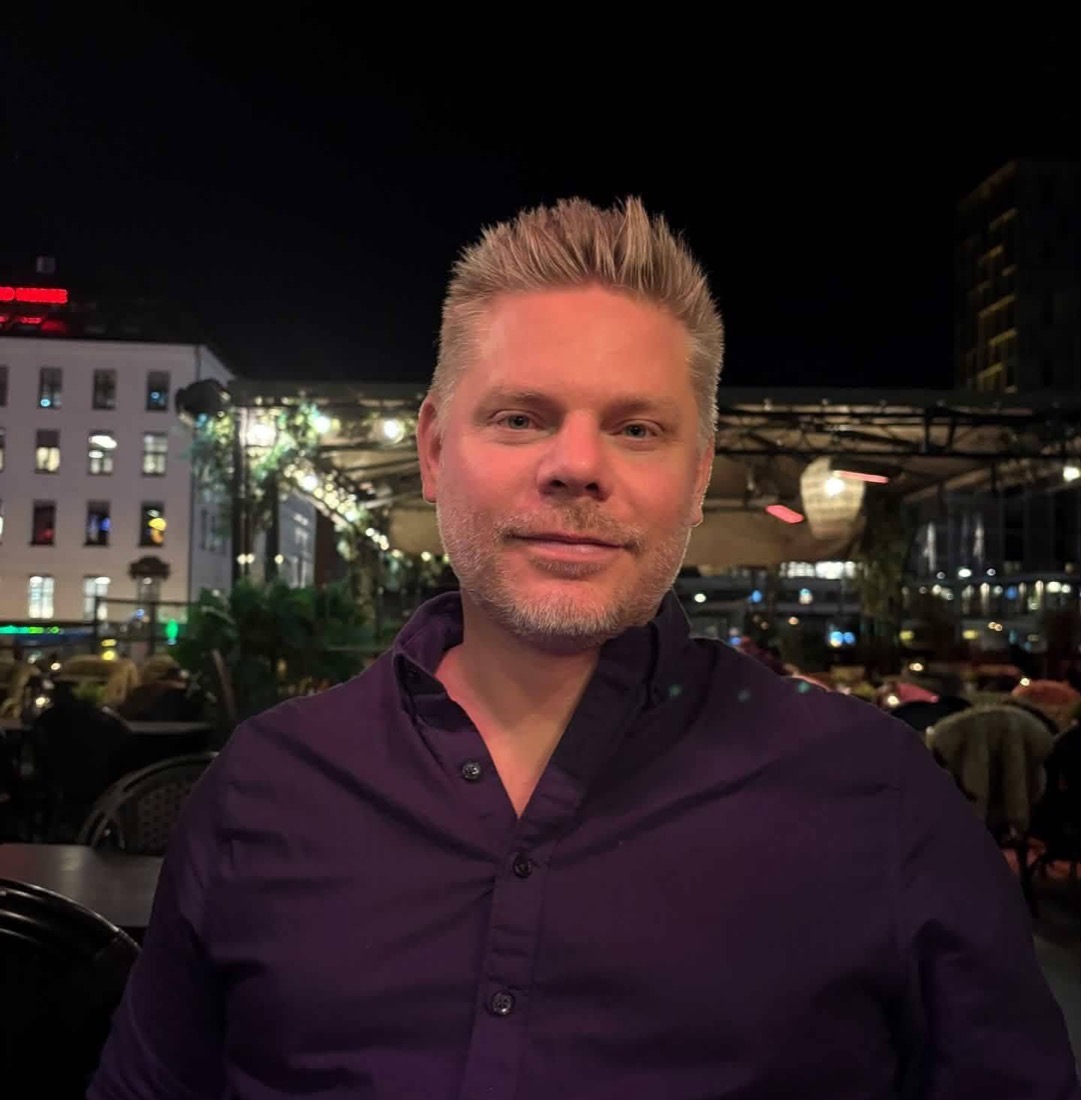Tony Bjaaland, portrett tatt en kveld i Oslo