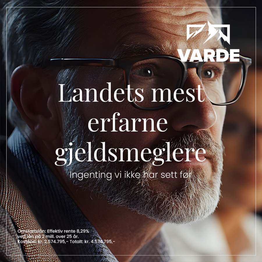 Meta-annonse for Varde Finans: «Landets mest erfarne gjeldsmeglere»