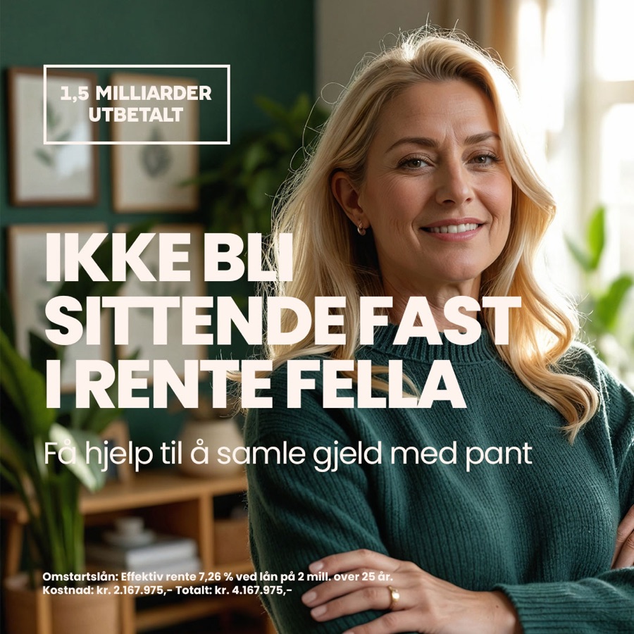 Meta-annonse for Varde Finans: «Ikke bli sittende fast i rentefella»